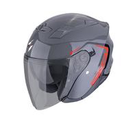 Scorpion casco jet Exo-230 Cit-E - Grigio Rosso L