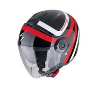 Scorpion casco jet Exo-City II Riva - Nero Rosso XXL