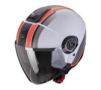 Scorpion casco jet Exo-City II Vel - Grigio Rosso Opaco L