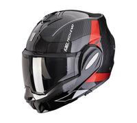 SCORPION SCORPION - Casco Exo-Tech Evo Carbon Cad Nero / Rosso L
