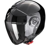 SCORPION Casco moto Jet EXO-CITY II SOLID Nero Lucido