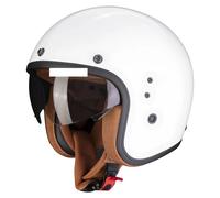 Scorpion Belfast Evo Luxe Casco Jet, bianco, taglia XS 54 55 per maschi