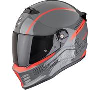 Scorpion Casco integrale COVERT FX DANKO Grigio/Rosso Taglia M