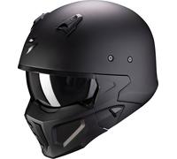 Scorpion Covert-X Solid, casco modulare XS female Nero Opaco