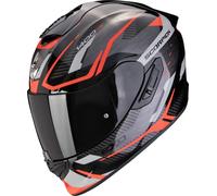 Casco EXO-1400 EVO 2 AIR ACCORD Rosso Nero SCORPION - UE: 2XL