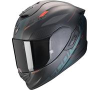 Scorpion Exo-1400 Evo 2 Air Luma Casco, nero-verde, taglia 2XL per maschi