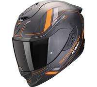 Scorpion EXO-1400 Evo Air II Carbon Mirage, casco integrale S male Opaco Nero/Arancione