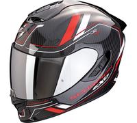 Casco EXO-1400 EVO 2 CARBON AIR MIRAGE Nero Rosso SCORPION - UE: M