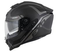 Casco EXO-1400 EVO 2 CARBON AIR ENKO Nero Argento SCORPION - UE: 2XL