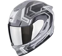 Scorpion EXO-1400 Evo Air II Linart, casco integrale XL male Grigio/Bianco/Nero