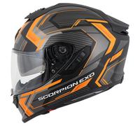Caso EXO-1400 EVO 2 AIR LINART Arancione Nero SCORPION - UE: XS