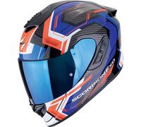 Scorpion EXO-1400 Evo Air II Linart, casco integrale M male Nero/Blu/Rosso/Bianco