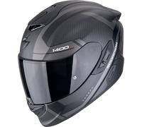 Scorpion EXO-1400 Evo II Carbon Air Enko Casco, nero opaco/grigio, Taglia XXL (63/64)