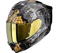 Scorpion EXO-1500 Air Apus, casco integrale XL female Nero/Grigio/Oro