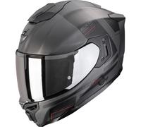 Scorpion Exo-1500 Air Dual Casco integrale, nero-grigio-rosso, taglia XL per maschi