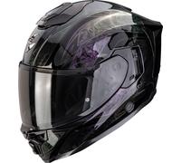 Scorpion EXO-1500 Air Fantasy, casco integrale L female Nero/Lilla/Verde Scuro