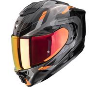Scorpion Exo-1500 Air Sl asco integrale, nero-grigio-arancione, taglia S per maschi