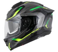 Scorpion EXO-1500 Air Sleek Casco Integrale unisex nero, taglia 2XL