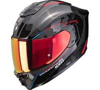 Casco integrale da moto Scorpion EXO-1500 Carbon Air Mundi Nero-Rosso XL