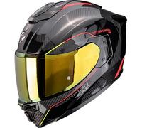 SCORPION EXO-1500 CARBON AIR MUNDI Nero-Rosso-Giallo XL