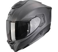 Scorpion EXO-1500 Carbon Air Solido Casco Da Moto (Nero Opaco) Taglia: M (57)