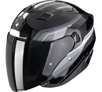 Scorpion Casco da moto aperto EXO-230 Hipe nero-argento XS