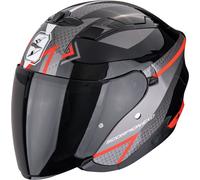 Scorpion EXO-230 Loop, casco aperto XXL female Nero/Grigio/Rosso