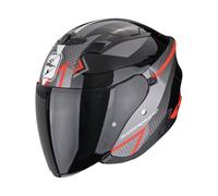 SCORPION EXO-230 LOOP Metallo Nero-Rosso XS