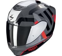 Scorpion EXO-391 Arok, casco integrale L male Grigio/Rosso/Nero