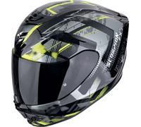Casco EXO-391 CLUTTER Nero Giallo SCORPION - UE: L