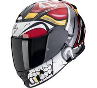 Scorpion EXO-491 Casco Integrale Moto ECE 22.06 con Visierino Parasole Speedview - Calotta in Policarbonato, Interni Kwikwick C Removibili, Predisposizione Pinlock MaxVision