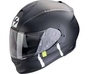 Scorpion EXO-491 Code, casco integrale XS male Nero Opaco/Argento