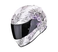 Scorpion EXO-491 Dream, casco integrale S female Bianco/Verde Scuro/Lilla/Nero