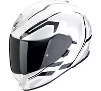 Scorpion EXO-491 Kripta, casco integrale M male Bianco/Nero