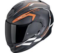 Scorpion EXO-491 Kripta, casco integrale XL male Opaco Nero/Arancione/Bianco