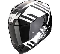 Scorpion Exo-520 Evo Air Banshee Casco, bianco/nero, Taglia XS (53/54)