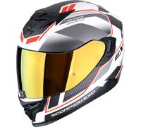 Scorpion EXO-520 Evo Air Lena, casco integrale S male Opaco Bianco/Grigio/Rosso/Nero