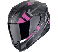 Scorpion EXO-520 Evo Air Sensus Casco, nero-rosa, taglia 2XS per maschi