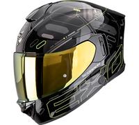 SCORPION EXO-530 AIR FOND Nero-Giallo Neon XS