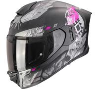 Scorpion Casco integrale EXO-530 Air Hadji Nero opaco-rosa XS