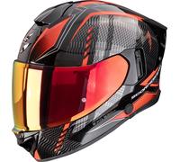 Casco EXO-530 AIR THERAS Nero Rosso SCORPION - UE: M