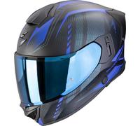 Casco EXO-530 AIR THERAS Nero Opaco Blu SCORPION - UE: S
