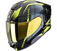 Scorpion Exo-530 Air Theras Casco integrale, nero-giallo, taglia XL per maschi