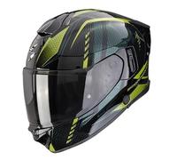 Casco integrale da moto Scorpion EXO-530 Air Theras nero-verde XS