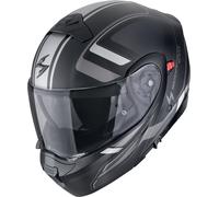 Scorpion EXO-930 Evo Ardens Casco, nero-argento, taglia XS 54 55 per maschi