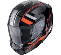 Scorpion EXO-930 Evo Ardens Casco, nero-rosso-argento, taglia S per maschi