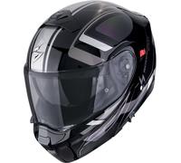 Scorpion EXO-930 Evo Ardens Casco, nero/viola/argento, Taglia S (55/56)