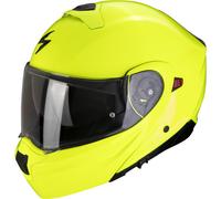 Scorpion EXO-930 EVO Solid, casco ribaltabile M male Giallo Fluo