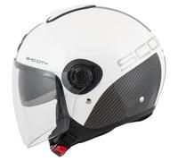 Scorpion Exo-City II Carbo unisex bianca, taglia XS