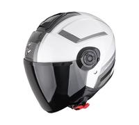 Scorpion Casco Jet EXO-CITY II Cosmos Bianco Perla Argento XS